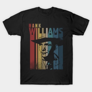 Retro Music Gift For Hank Love Fans T-Shirt